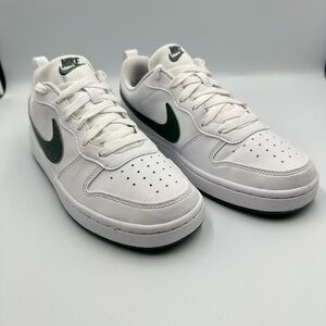 Nike Court Borough Low Recraft GS White Vintage Green Classic Sneakers Shoes| 5Y